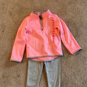 Under Armour toddler girl set